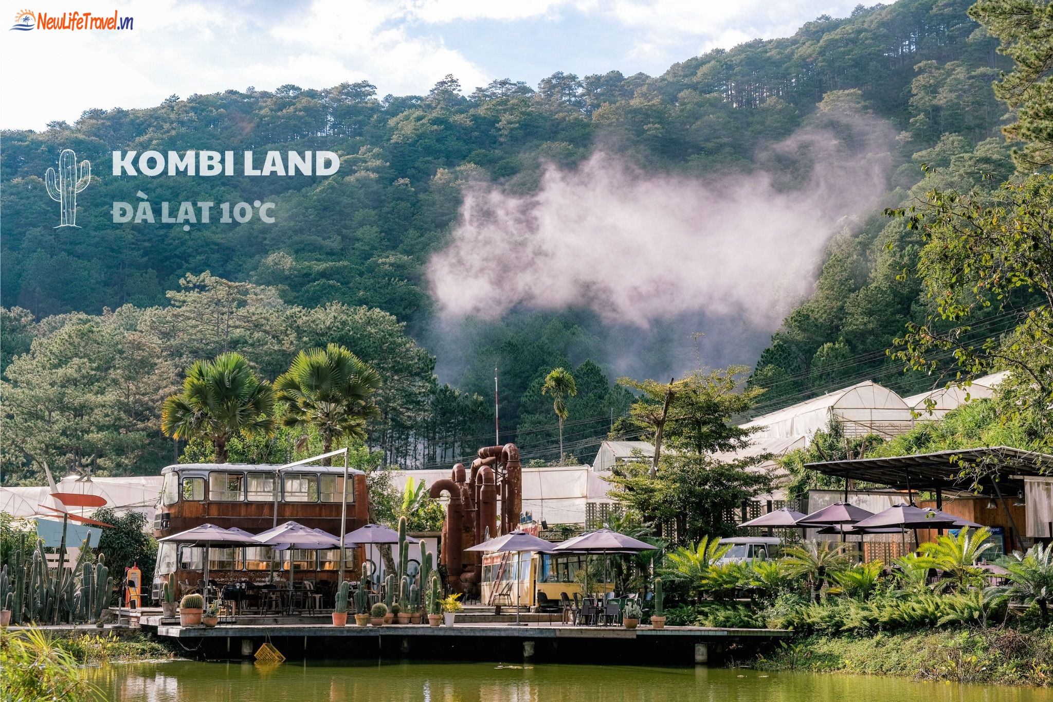 Tour check in địa điểm Hot Đà Lạt 2023 - Kombi Land newlifetravel