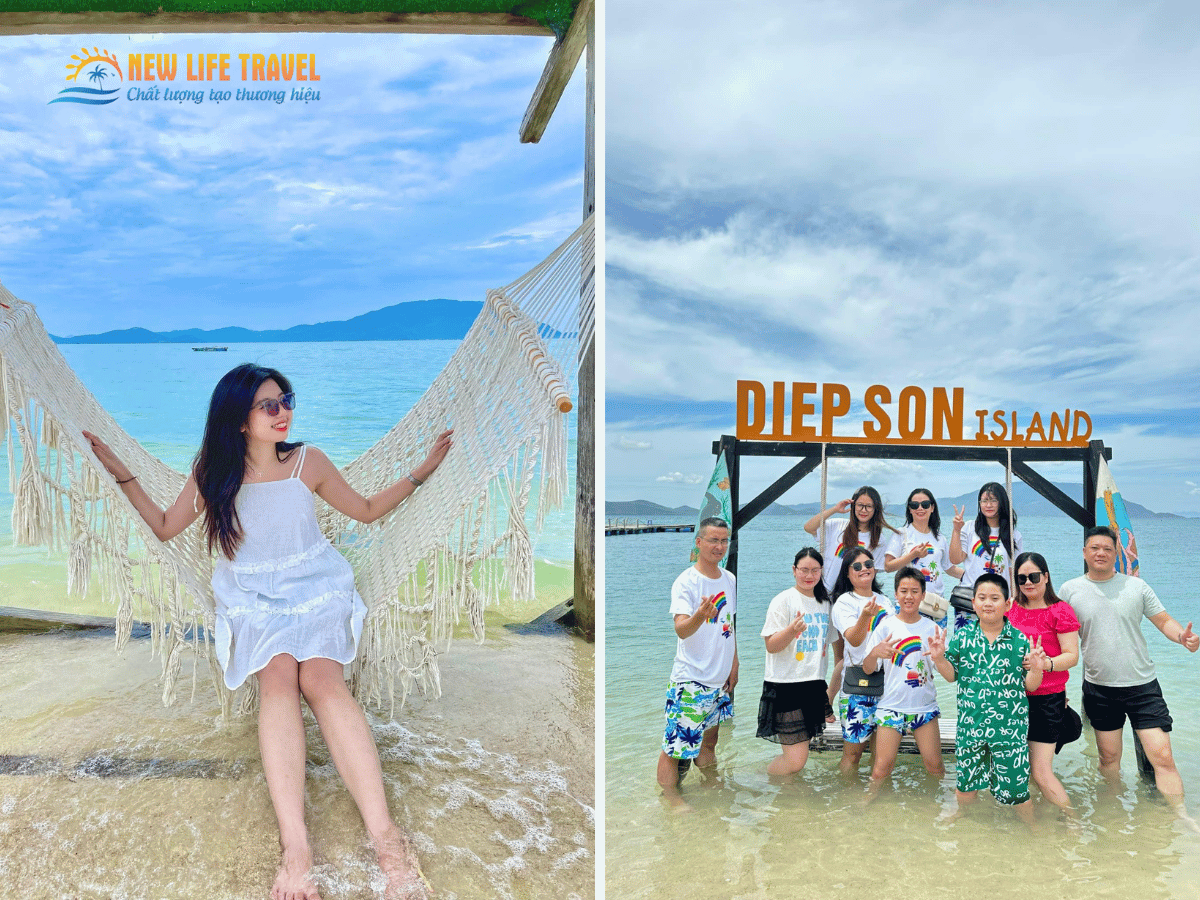 Đảo Điệp Sơn cảnh đẹp Nha Trang