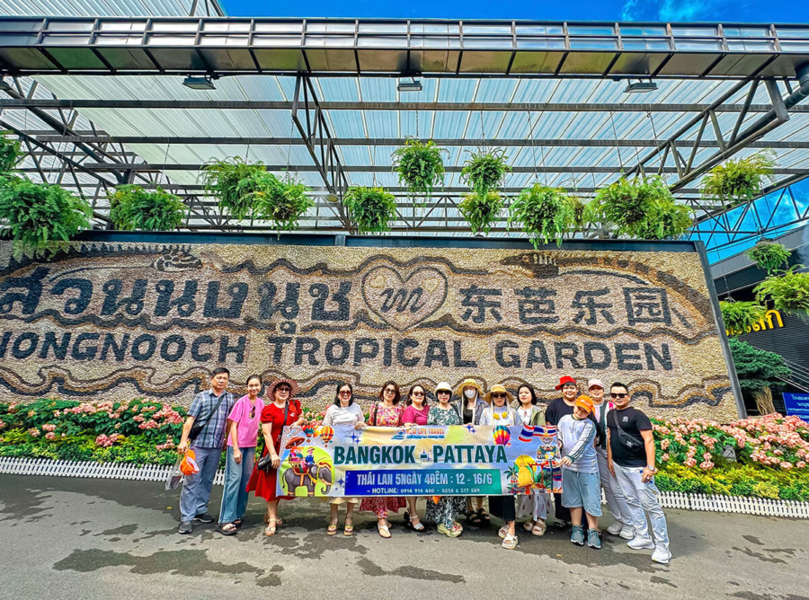 Du khách tham gia tour Thái Lan 5 ngày 4 đêm