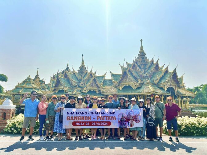 Tour Thái Lan từ Nha Trang 5 ngày 4 đêm tháng 4