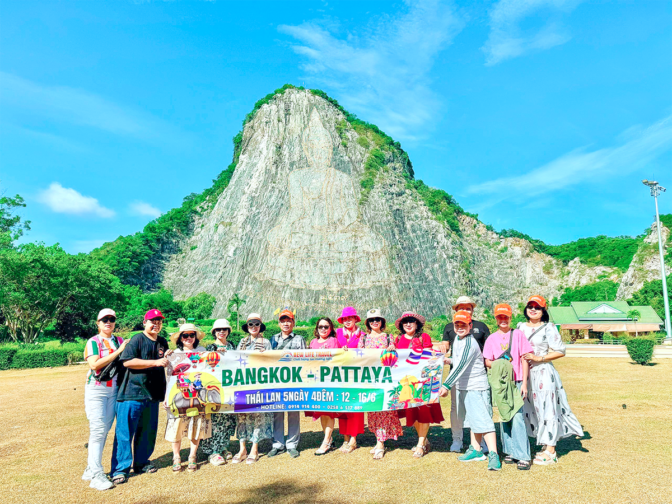 Tour Thái Lan từ Nha Trang 5 ngày 4 đêm tháng 6