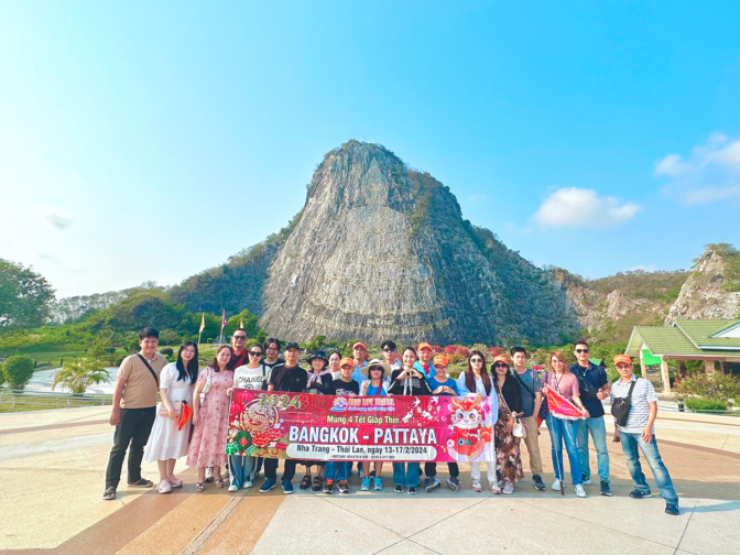 Tour Thái Lan từ Nha Trang mùng 4 tết