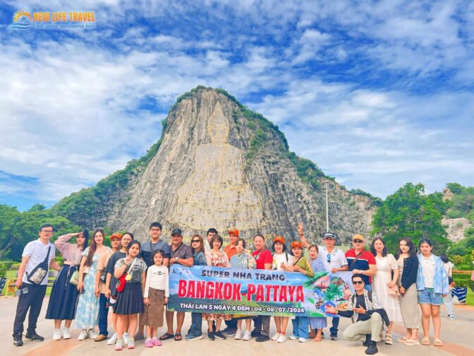 Tour Thái Lan 5 ngày 4 đêm tháng 7