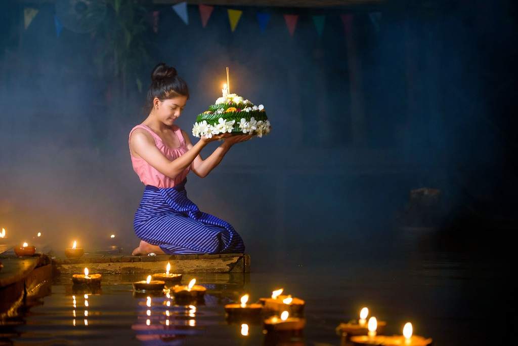 Lễ hội hoa đăng Thái Lan (Loy Krathong) - Tour Thái Lan tháng 11