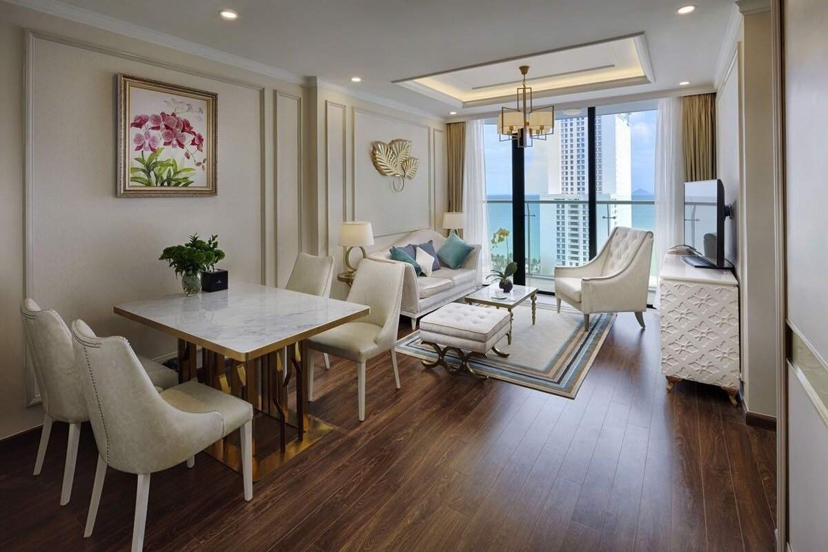 Phòng junior suite giường đôi - Khách sạn Meliá Vinpearl Empire Nha Trang