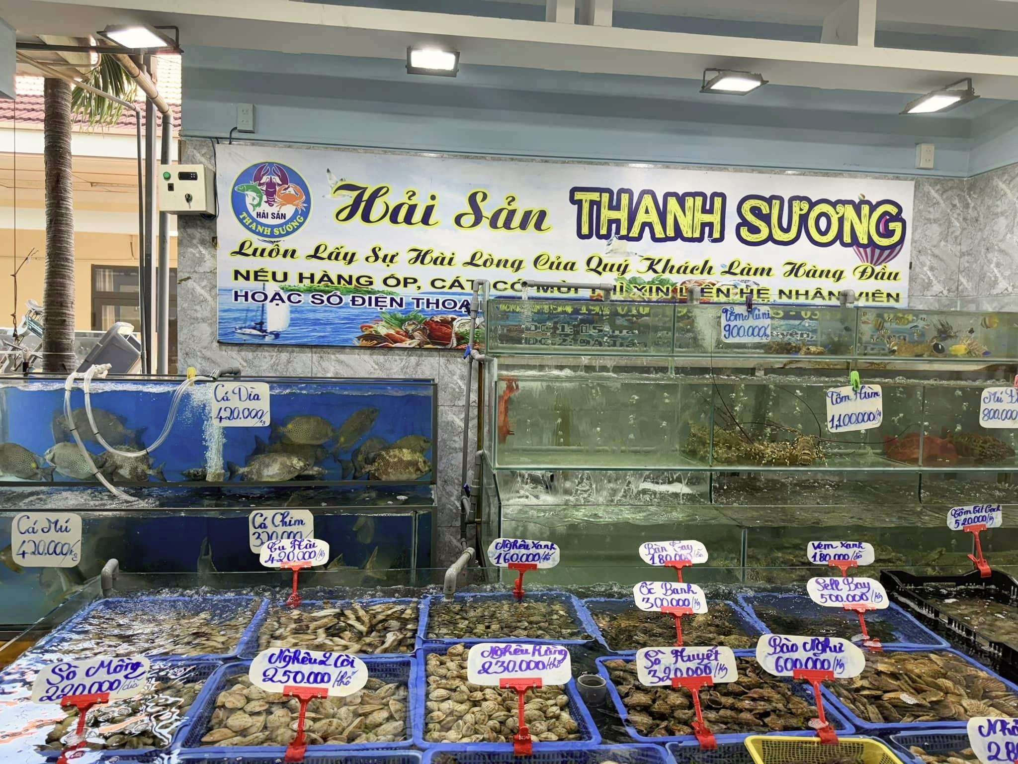 Review Nha Hang Hai San Thanh Suong Nha Trang