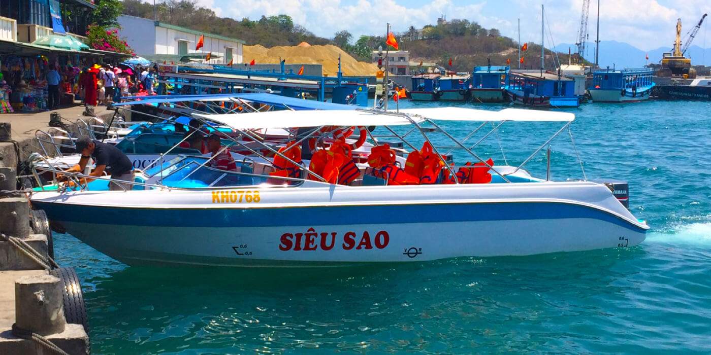 Dịch vụ cho thuê Cano đi các đảo tại Nha Trang