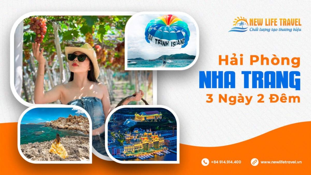 Tour Hải Phòng đi Nha Trang 3 ngày 2 đêm Tour Hải Phòng đi Nha Trang 3 ngày 2 đêm