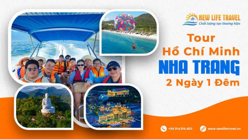 Tour Hồ Chí Minh đi Nha Trang 2 ngày 1 đêm