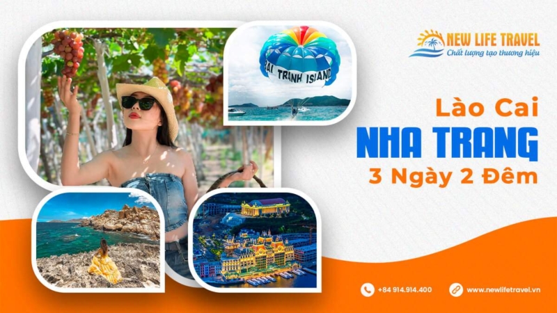 Tour Lào Cai Nha Trang 3 ngày 2 đêm