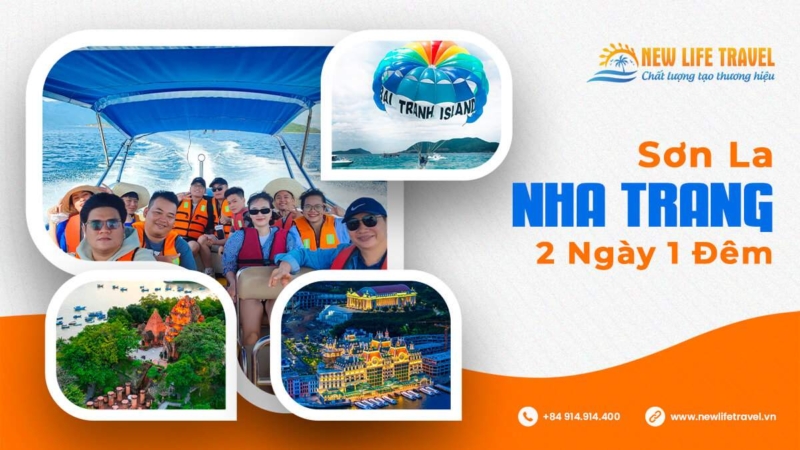 Tour Sơn La đi Nha Trang 2 ngày 1 đêm