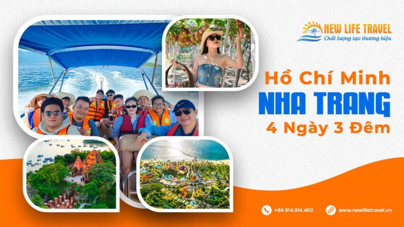 Tour Hồ Chí Minh Nha Trang 4 ngày 3 đêm