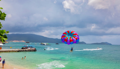 Trải nghiệm kéo dù bay tại Nha Trang