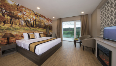 Phòng Deluxe Garden View giường đôi tại Đà Lạt Resort Wonder