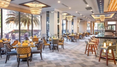 Nhà hàng phục vụ buffet sáng tại Vinpearl Melia Nha Trang