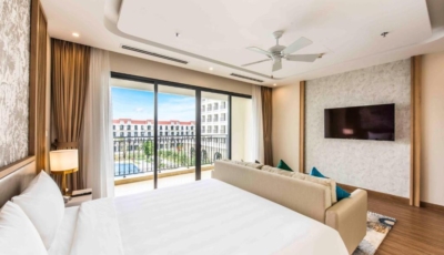 Hạng phòng Studio có giường cỡ King khách sạn 4 sao VinHolidays Phú Quốc