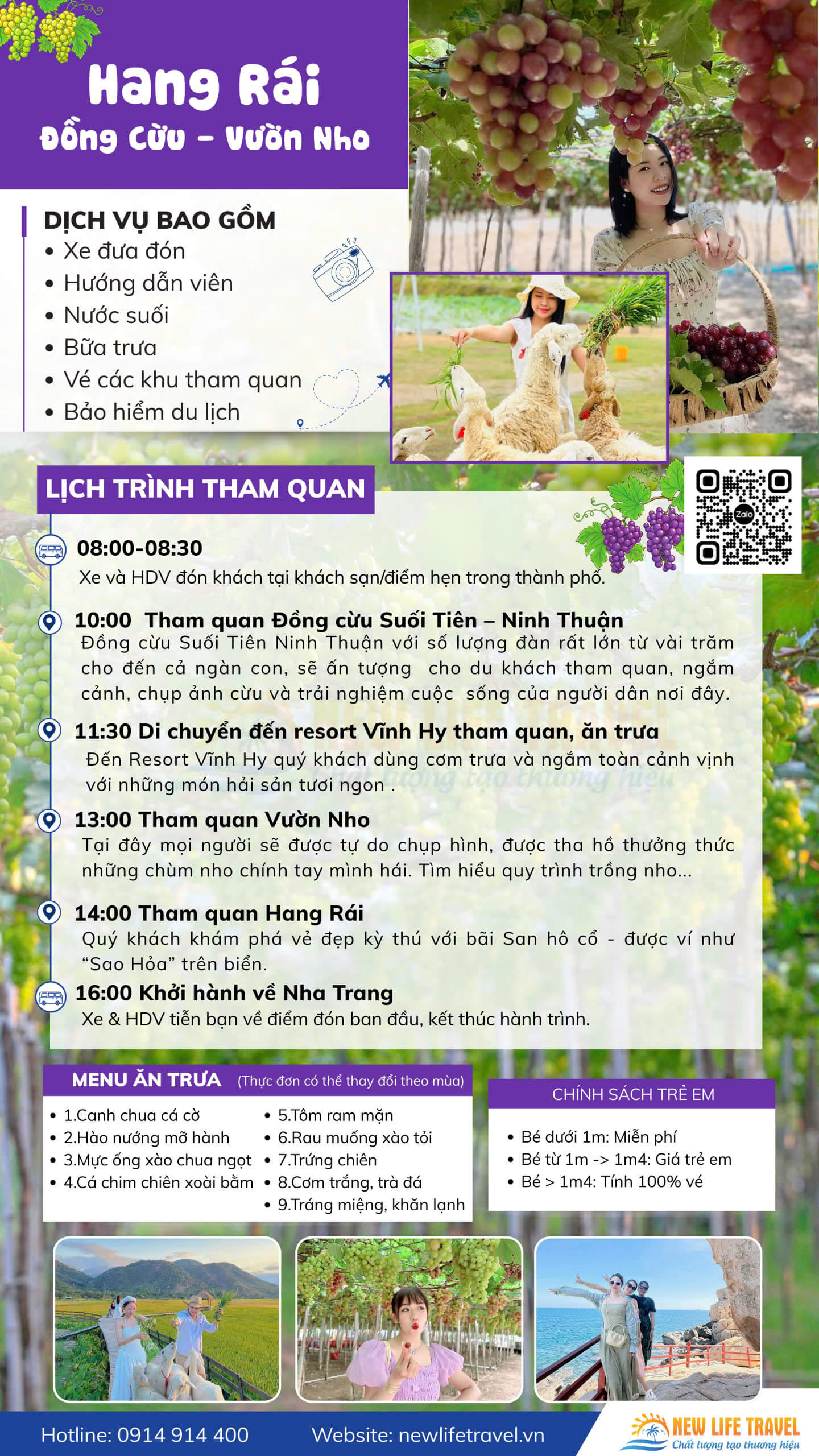 Poster tour Hang Rái Đồng Cừu Vườn Nho Ninh Thuận Poster tour Hang Rái Đồng Cừu Vườn Nho Ninh Thuận