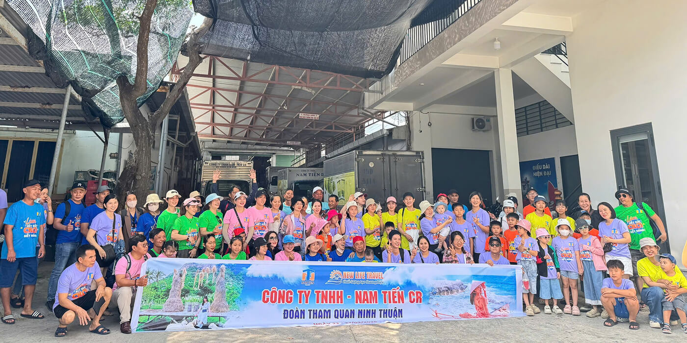 Đoàn tham quan Ninh Thuận 3 ngày 2 đêm (Công Ty TNHH - Nam Tiến CR) Đoàn tham quan Ninh Thuận 3 ngày 2 đêm (Công Ty TNHH - Nam Tiến CR)