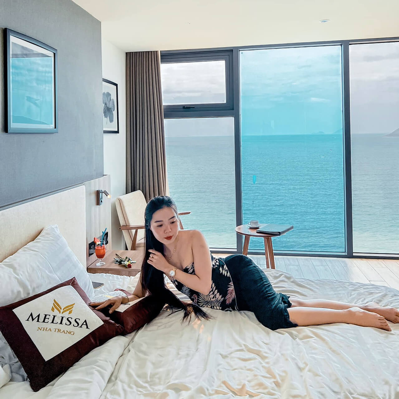 Hình ảnh du khách check in - Phòng Senior khách sạn Melissa view biển Hình ảnh du khách check in - Phòng Senior khách sạn Melissa view biển