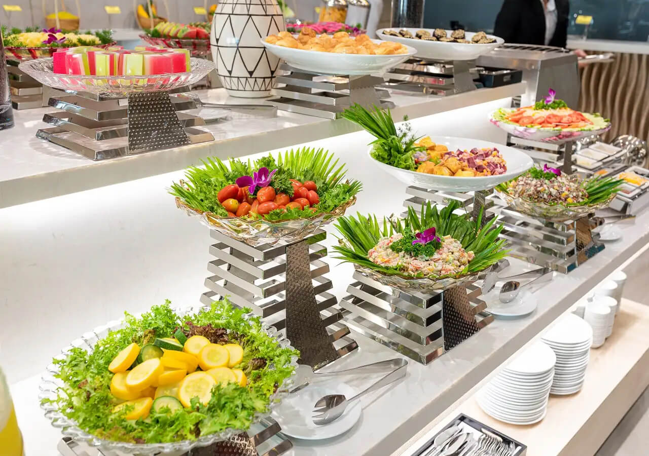 Quầy phục vụ buffet sáng tại khách sạn Masova Nha Trang Quầy phục vụ buffet sáng tại khách sạn Masova Nha Trang