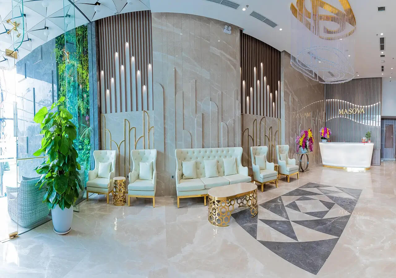 Hình ảnh khu check in khách sạn Masova Nha Trang Hình ảnh khu check in khách sạn Masova Nha Trang