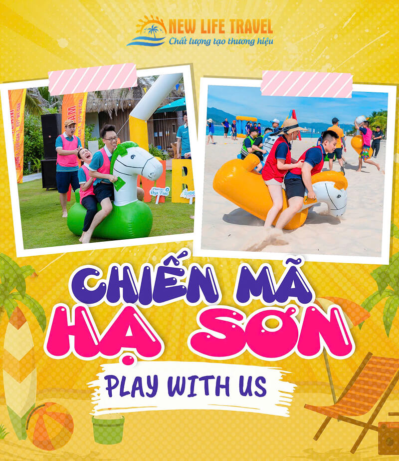 Trò chơi team building: Chiến mã hạ sơn