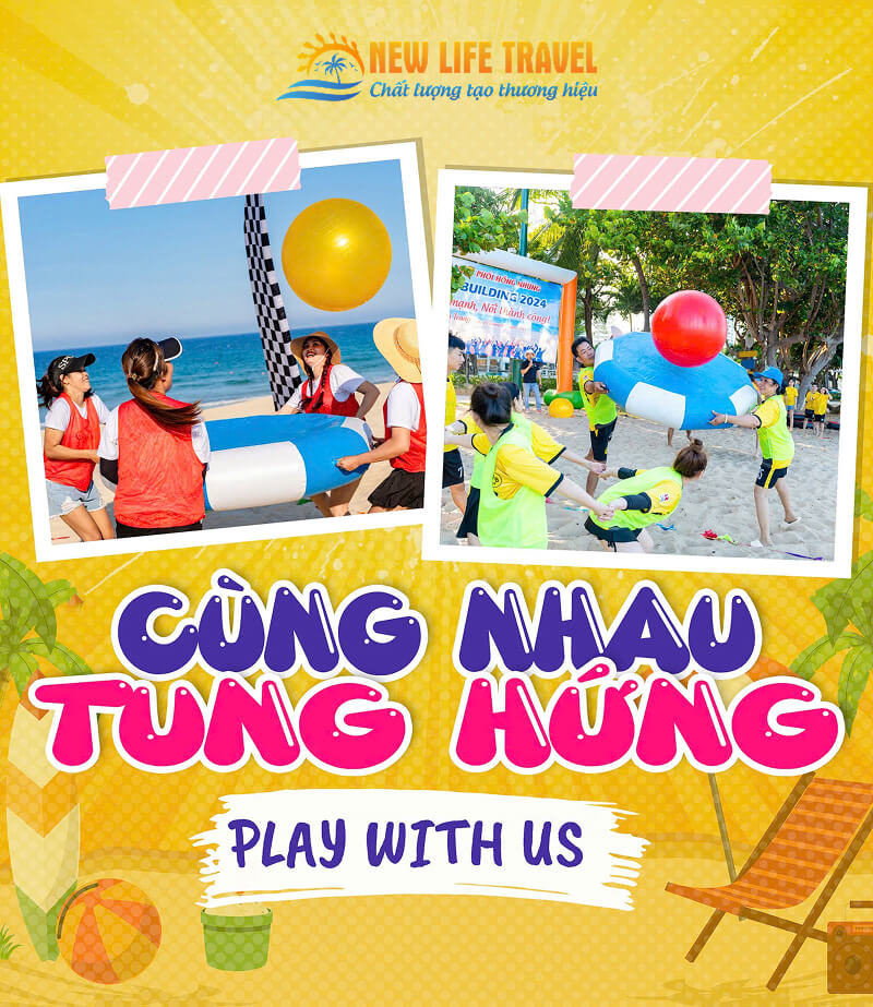 Trò chơi Team Building: Cùng nhau tung hứng