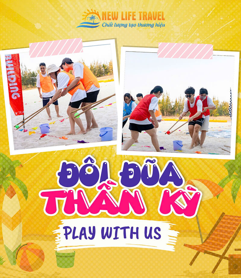 Trò chơi team building: Đôi đũa thần kỳ