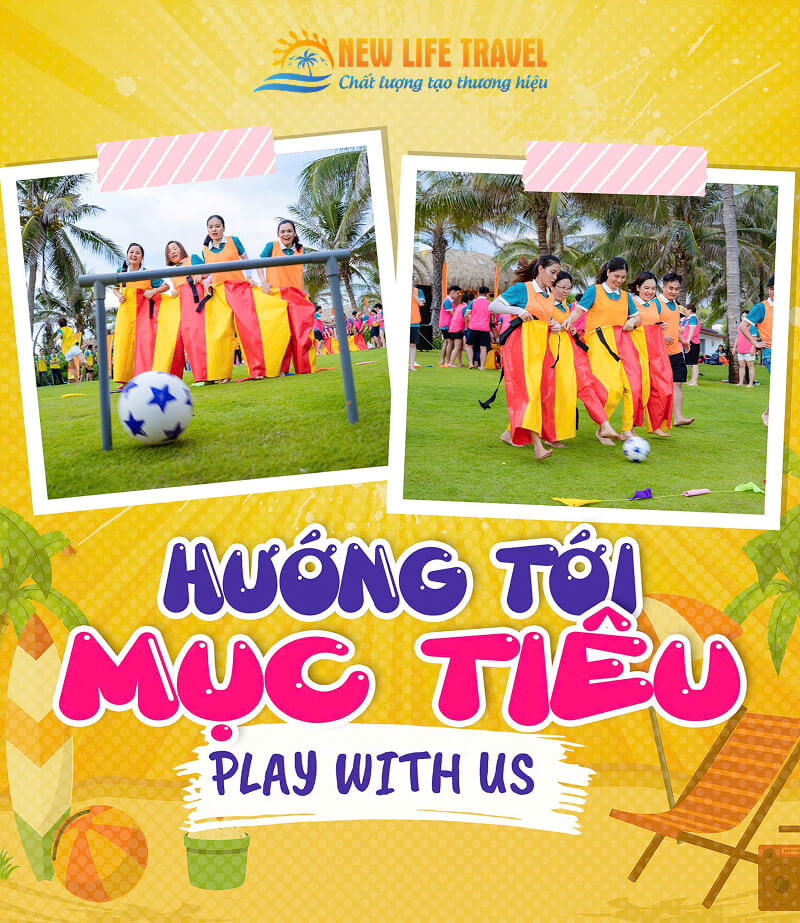 Trò chơi team building: Hướng tới mục tiêu