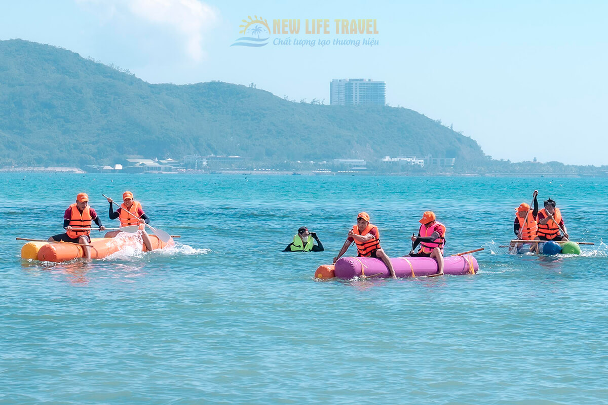 Hoạt động vui chơi trong tour team building Nha Trang 3 ngày 2 đêm Hoạt động vui chơi trong tour team building Nha Trang 3 ngày 2 đêm
