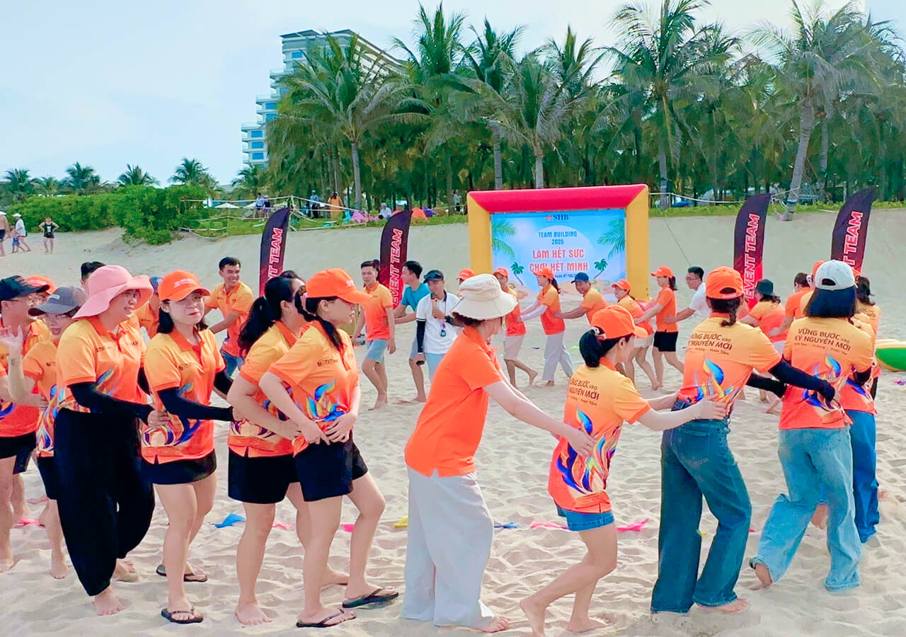 MC chương trình teambuilding gắn kết đội nhóm - đoàn ngân hàng SHB Quảng Ngãi MC chương trình teambuilding gắn kết đội nhóm - đoàn ngân hàng SHB Quảng Ngãi