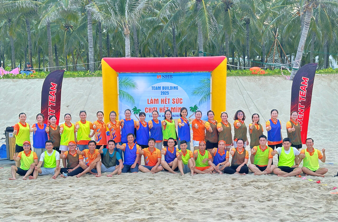 Đoàn ngân hàng SHB chi nhánh Quảng Ngãi - Tour Team Building Cam Ranh Đoàn ngân hàng SHB chi nhánh Quảng Ngãi - Tour Team Building Cam Ranh