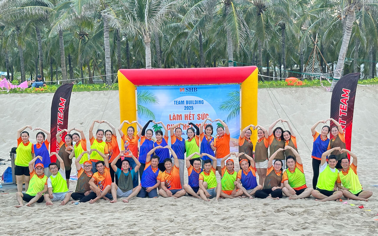 Đoàn ngân hàng SHB chi nhánh Quảng Ngãi - Tour Team Building Cam Ranh Đoàn ngân hàng SHB chi nhánh Quảng Ngãi - Tour Team Building Cam Ranh