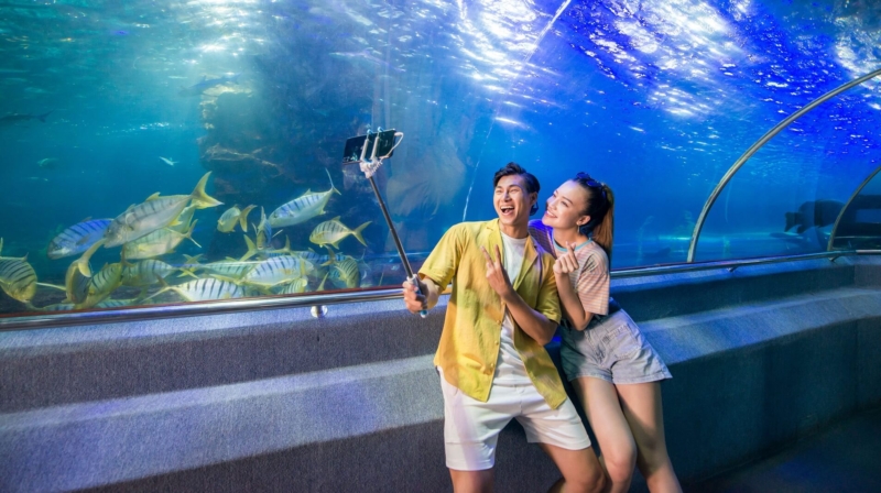 du-khach-check-in-thuy-cung-vinpearl-nha-trang