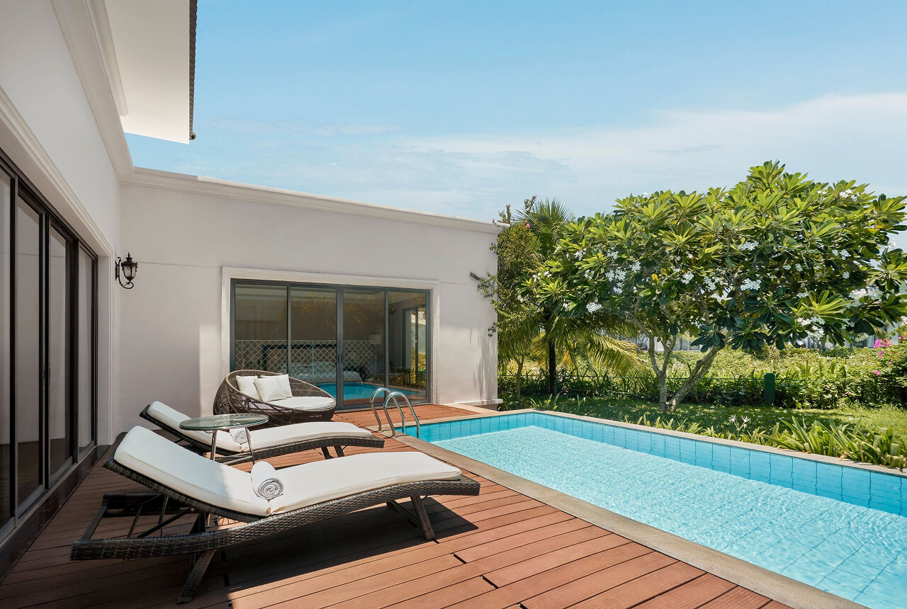Villa 4 phòng ngủ Vinpearl Marriot Resort & Spa Nha Trang có hồ bơi riêng Villa 4 phòng ngủ Vinpearl Marriot Resort & Spa Nha Trang có hồ bơi riêng