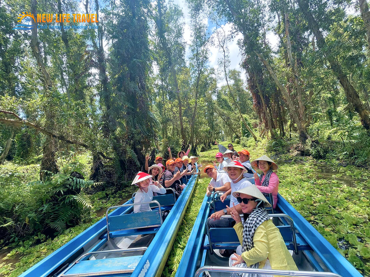 Địa điểm du lịch Quốc Khánh 2/9 - Rừng Tràm Trà Sư Cần Thơ