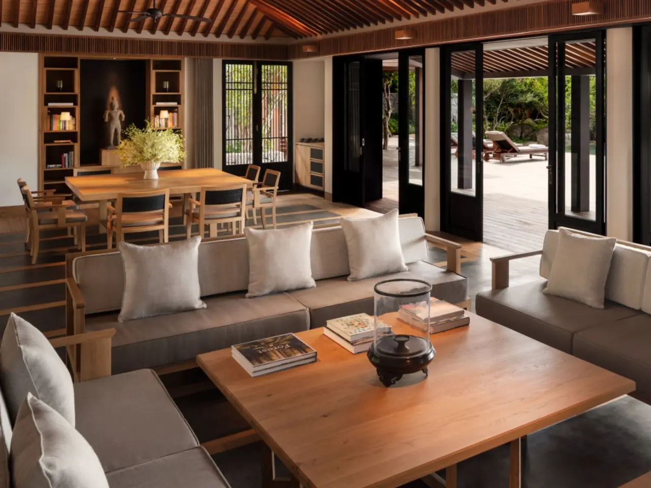 Nội thất cách trang trí phòng tại Amanoi Resort 6 sao Vĩnh Hy Ninh Thuận