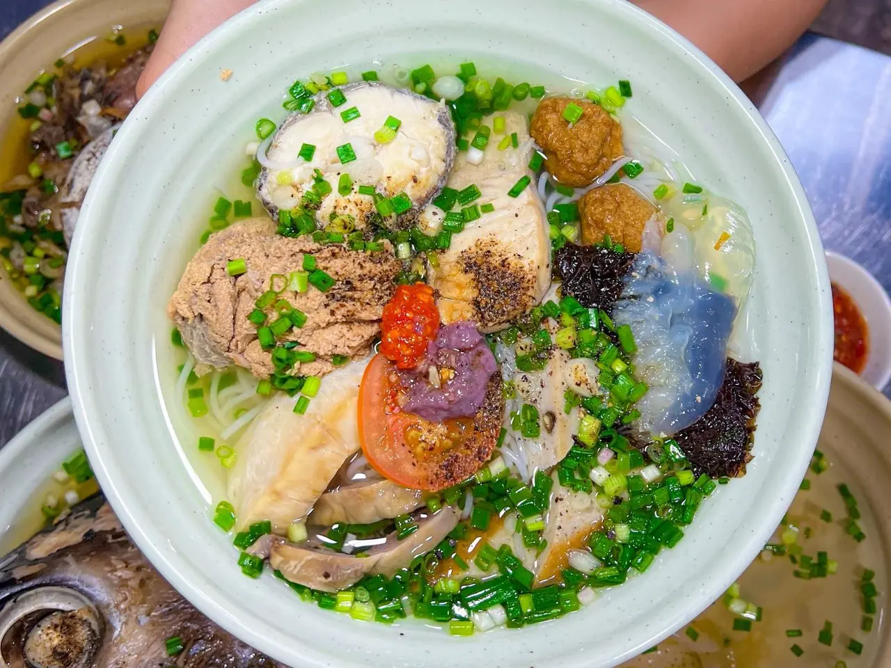 Hình ảnh bún cá sứa món ăn đặc sản Nha Trang