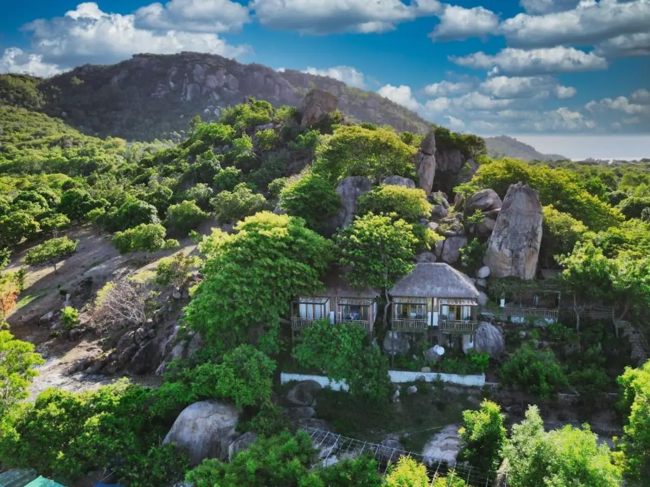 Hình ảnh resort ở đảo Bình Lập Cam Ranh 