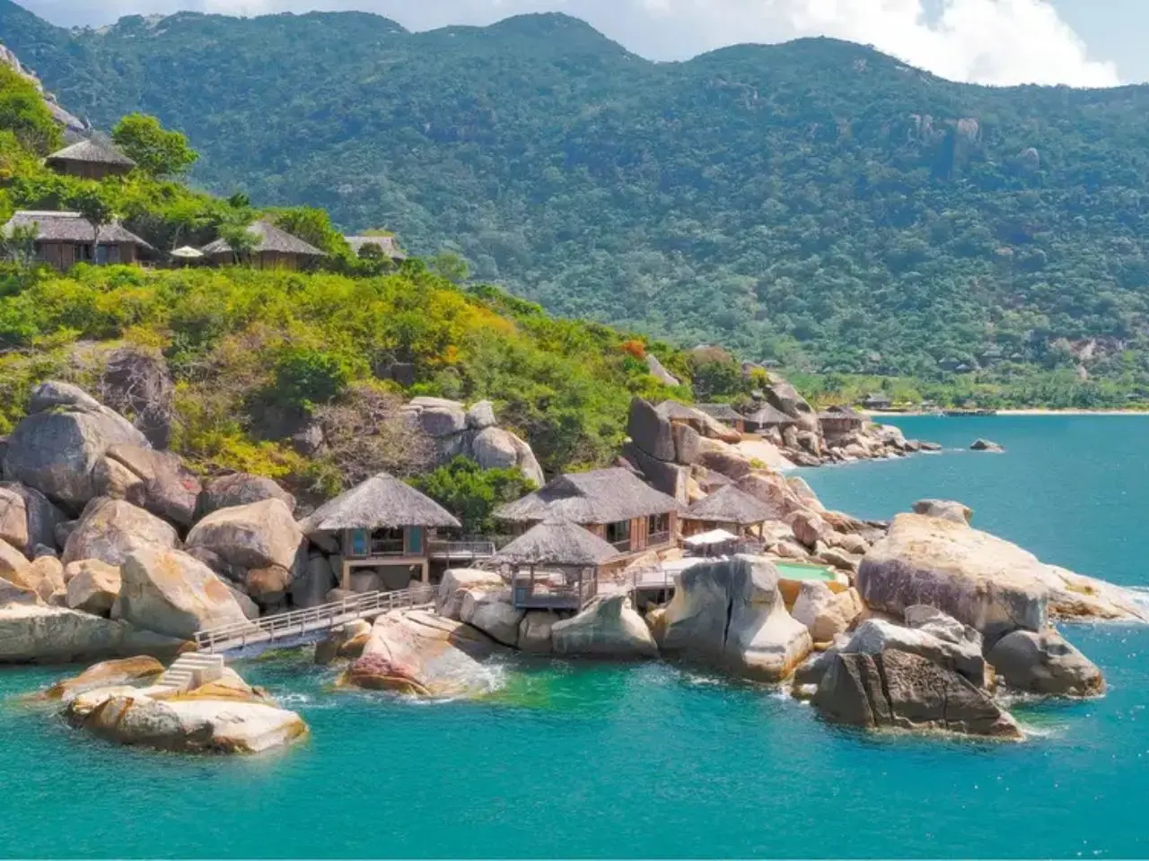 Hình ảnh vịnh Ninh Vân Bay Nha Trang
