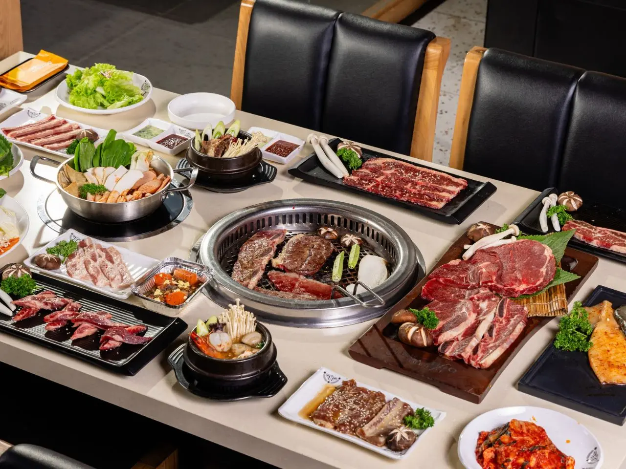 Hình ảnh các món ăn buffet Nha Trang tại King BBQ 