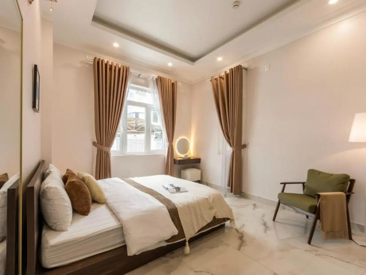 Phòng ngủ tại Villa Đà Lạt cho 8 người