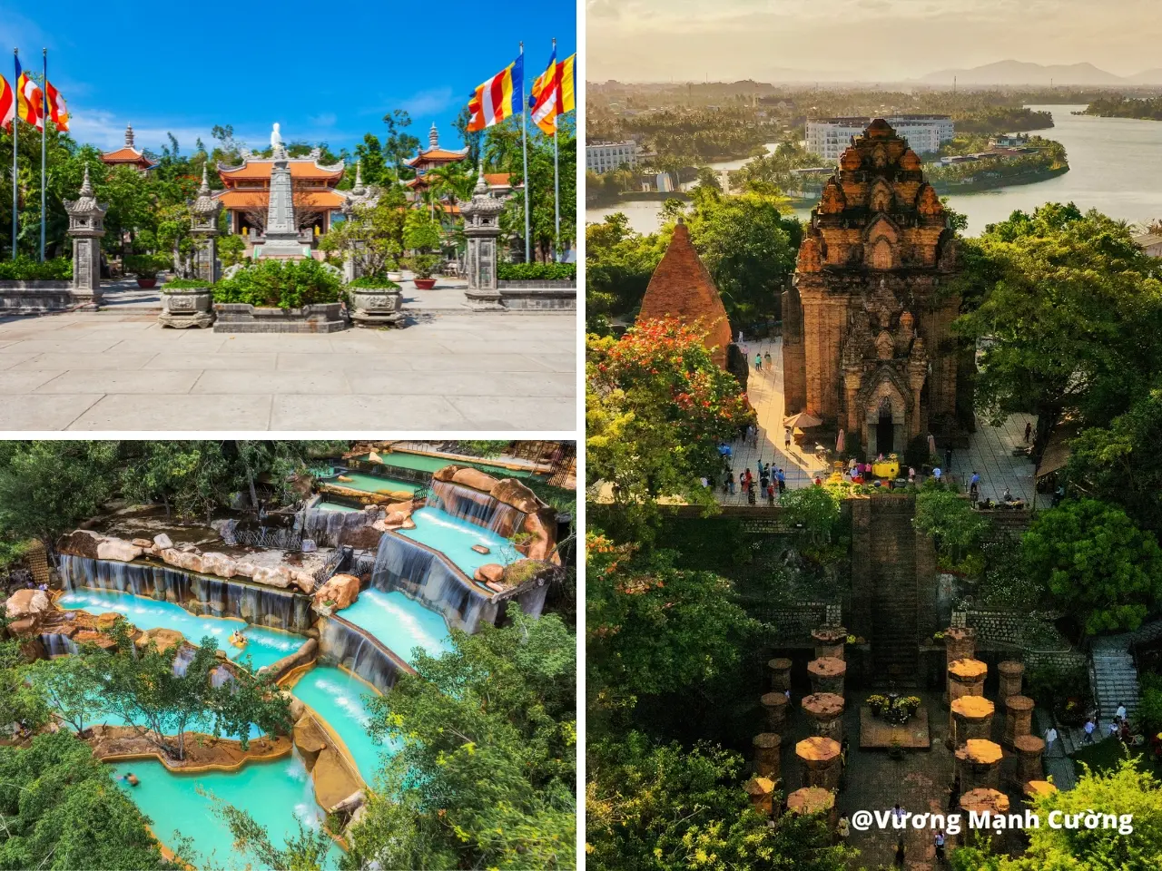 Tổng quan các điểm đến hấp dẫn trong tour du lịch Nha Trang 2 ngày 2 đêm khởi hành từ TP. Hồ Chí Minh (Ảnh: Tham khảo)
