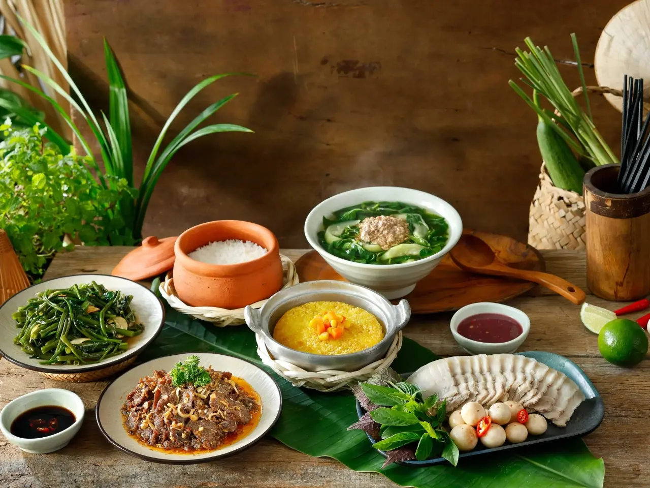 Nhà hàng cơm niêu Nha Trang với đa dạng món ăn