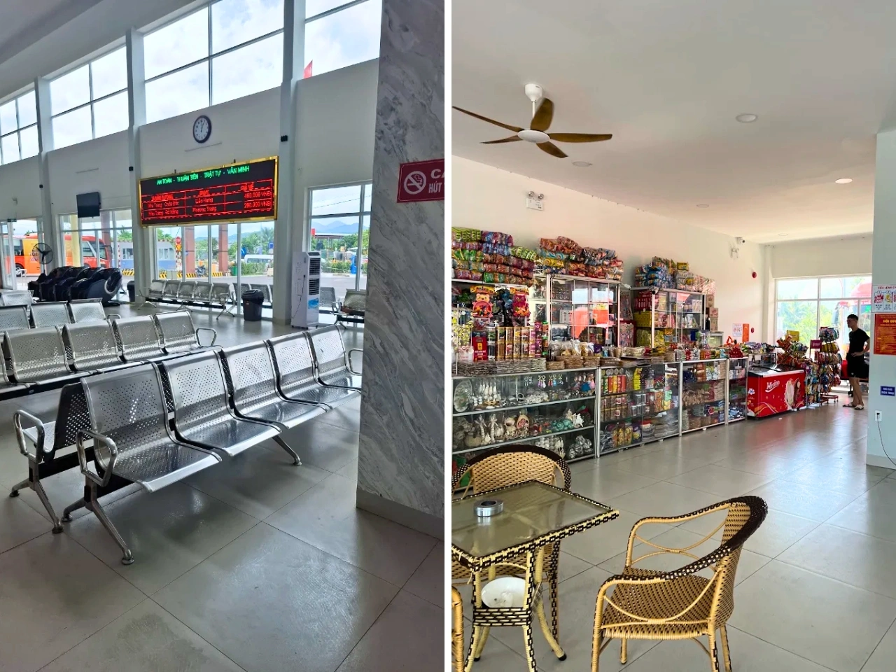 Các tiện ích ở bến xe phía Nam Nha Trang