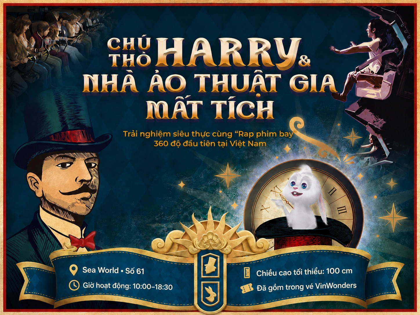 Harry & The Lost Magician VinWonders Nha Trang
